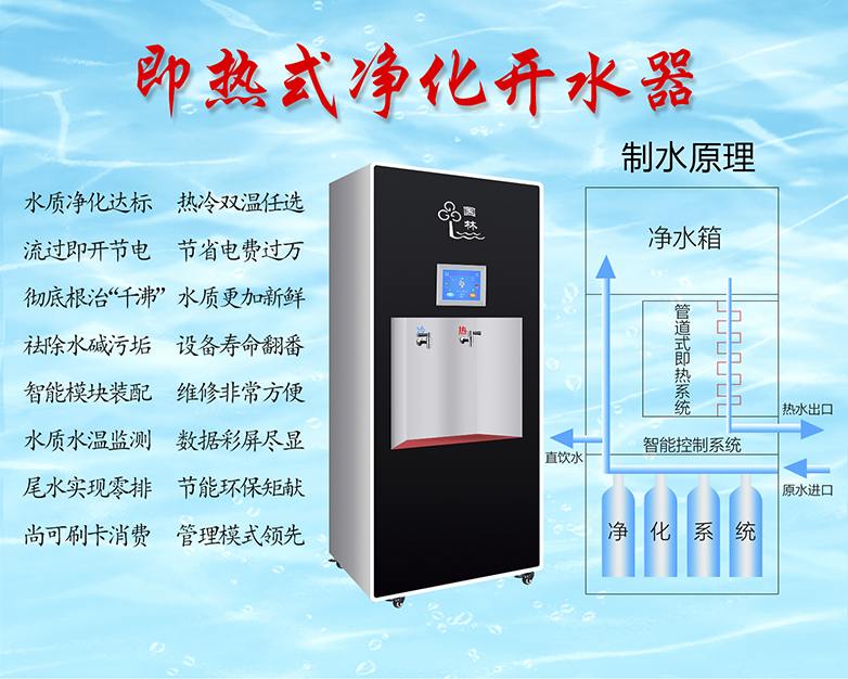 即熱式凈化開(kāi)水器—國(guó)鐵科林